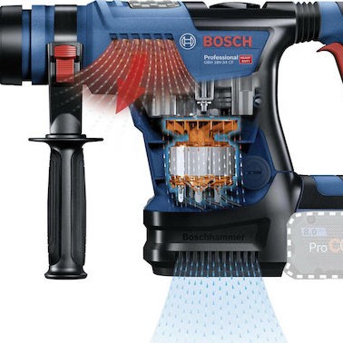 Bosch GBH 18V-34 CF Κρουστικό Σκαπτικό Πιστολέτο Μπαταρίας 18V Solo με Υποδοχή SDS Plus
