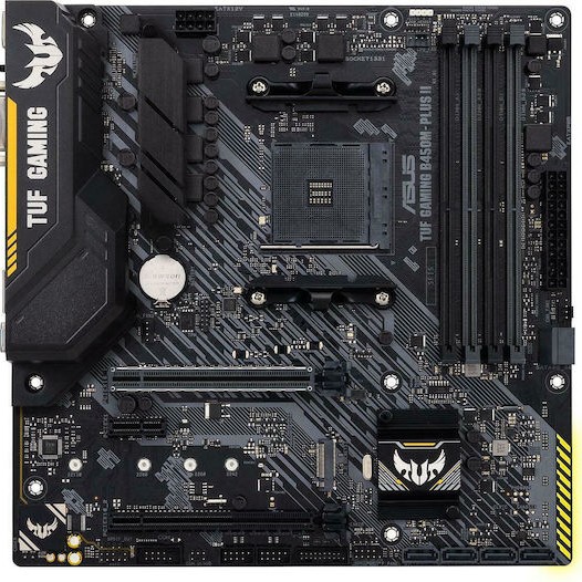 Asus TUF Gaming B450M-Plus II Motherboard Micro ATX με AMD AM4 Socket