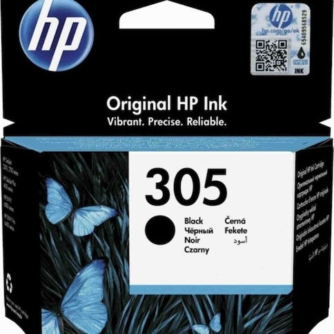 HP 305 Γνήσιο Μελάνι Εκτυπωτή InkJet Μαύρο (3YM61AE)