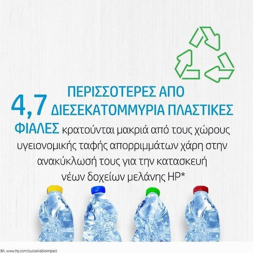 HP 305 Γνήσιο Μελάνι Εκτυπωτή InkJet Μαύρο (3YM61AE)