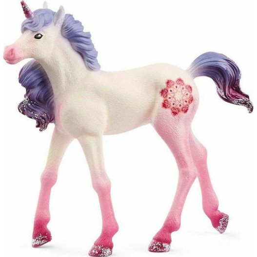 Schleich-S Παιχνίδι Μινιατούρα Bayala Mandala Unicorn Foal για 5-12 Ετών 8.5εκ.