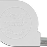DeLock Retractable USB to Lightning / Type-C / micro USB Cable Λευκό 0.98m (85850)
