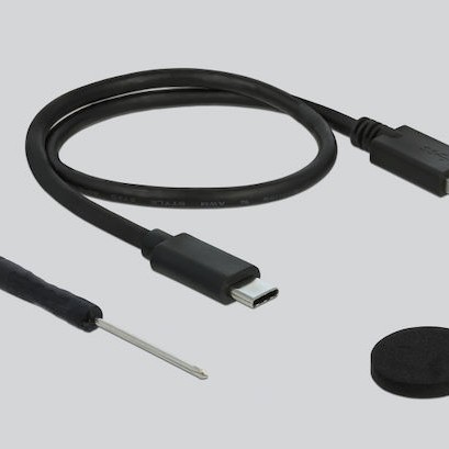 DeLock External Enclosure for HDD/SSD 2.5″ Μαύρο