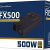 Silverstone FX500-G 500W Μαύρο Τροφοδοτικό Υπολογιστή Full Wired 80 Plus Gold