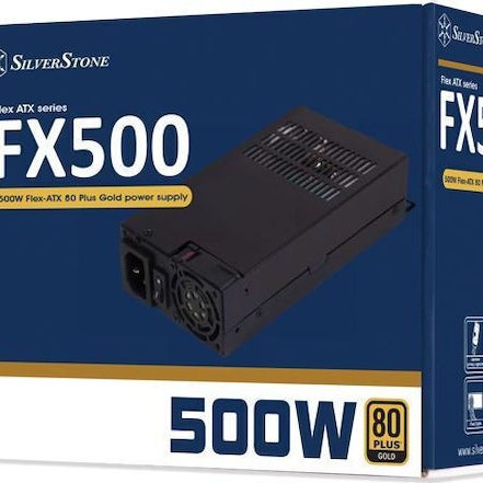 Silverstone FX500-G 500W Μαύρο Τροφοδοτικό Υπολογιστή Full Wired 80 Plus Gold