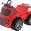 Big Power Worker Maxi Firetruck Περπατούρα Αυτοκινητάκι Ride On για 12+ Μηνών Κόκκινη