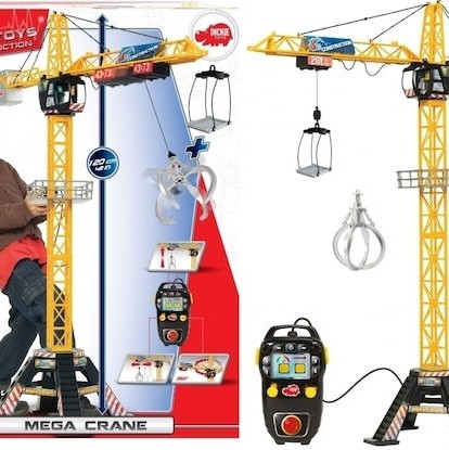 Dickie Mega Crane Τηλεκατευθυνόμενο Δομικό Όχημα