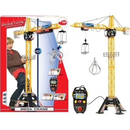 Dickie Mega Crane Τηλεκατευθυνόμενο Δομικό Όχημα