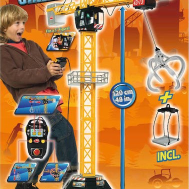 Dickie Mega Crane Τηλεκατευθυνόμενο Δομικό Όχημα