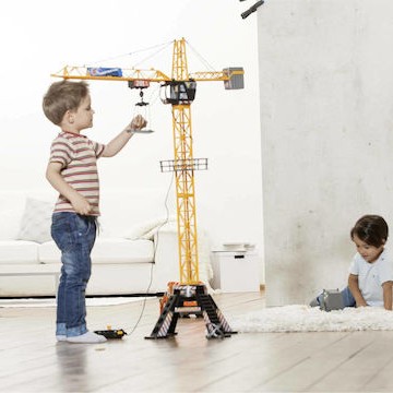 Dickie Mega Crane Τηλεκατευθυνόμενο Δομικό Όχημα