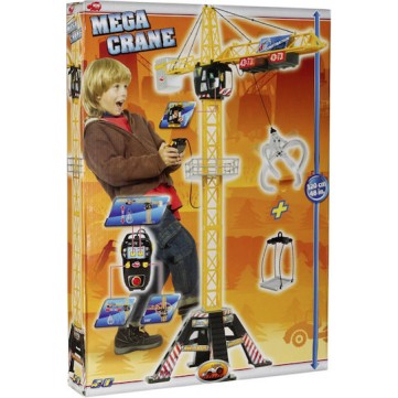 Dickie Mega Crane Τηλεκατευθυνόμενο Δομικό Όχημα