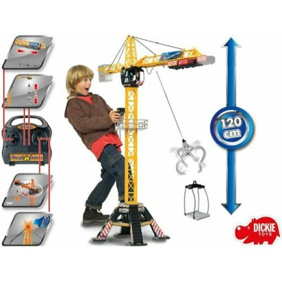 Dickie Mega Crane Τηλεκατευθυνόμενο Δομικό Όχημα
