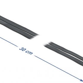 DeLock Riser Card PCI Express x4 to x4 with flexible cable 30 cm