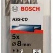 Bosch Τρυπάνι HSS με Κυλινδρικό Στέλεχος για Μέταλλο 8