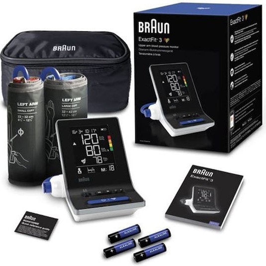 Braun ExactFit 3 Ψηφιακό Πιεσόμετρο Μπράτσου BUA6150