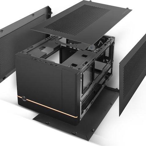 Silverstone Sugo 14 Gaming Cube Κουτί Υπολογιστή Μαύρο