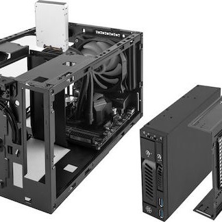 Silverstone Sugo 14 Gaming Cube Κουτί Υπολογιστή Μαύρο