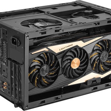 Silverstone Sugo 14 Gaming Cube Κουτί Υπολογιστή Μαύρο