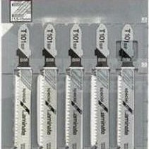 Bosch T101B Λάμες Special for Laminate για Ξύλο 83mm 5τμχ