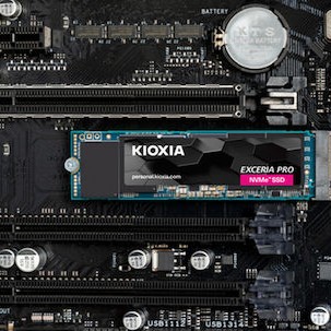 Kioxia Exceria Pro SSD 2TB M.2 NVMe PCI Express 4.0