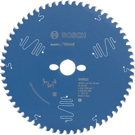 Bosch Δίσκος Κοπής Ξύλου 260mm 2608644082