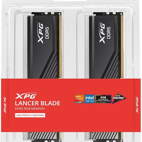 Adata Lancer Blade RBG DDR5 32GB RAM με 2x16GB Modules και Ταχύτητα 6400 για Desktop