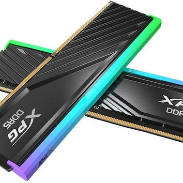 Adata Lancer RGB DDR5 32GB RAM με 2x16GB Modules και Ταχύτητα 6000 για Desktop