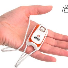 Petzl Επαναφορτιζόμενος Φακός Κεφαλής LED IPX4 με Μέγιστη Φωτεινότητα 200lm Bindi Orange