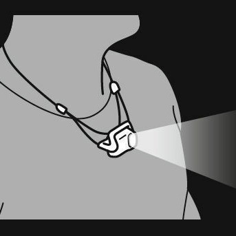 Petzl Επαναφορτιζόμενος Φακός Κεφαλής LED IPX4 με Μέγιστη Φωτεινότητα 200lm Bindi Orange