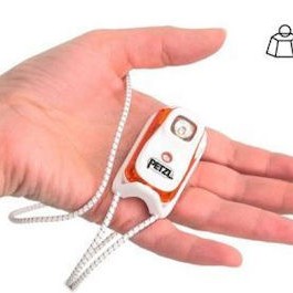 Petzl Επαναφορτιζόμενος Φακός Κεφαλής LED IPX4 με Μέγιστη Φωτεινότητα 200lm Bindi Black