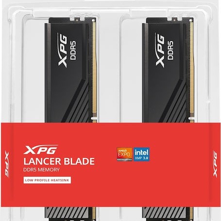 Adata XPG Lancer Blade DDR5 32GB RAM με 2x16GB Modules και Ταχύτητα 6400 για Desktop