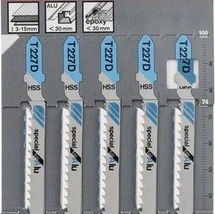 Bosch T227D Λάμες Special for Alu για Μέταλλο 75mm 5τμχ