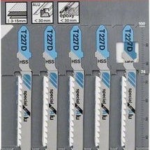 Bosch T227D Λάμες Special for Alu για Μέταλλο 75mm 5τμχ