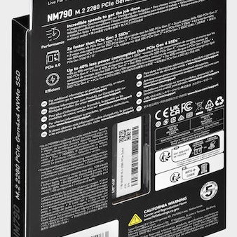 Lexar NM790 SSD 1TB M.2 NVMe PCI Express 4.0