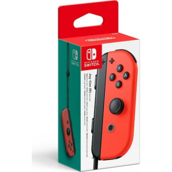 Nintendo Joy-Con Ενσύρματο Gamepad για Switch Neon Red