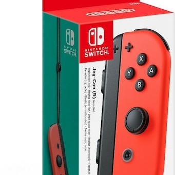 Nintendo Joy-Con Ενσύρματο Gamepad για Switch Neon Red