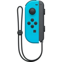 Nintendo Joy-Con Ενσύρματο Gamepad για Switch Neon Blue