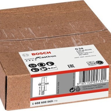 Bosch Δίσκος Λείανσης Μετάλλου και Ξύλου