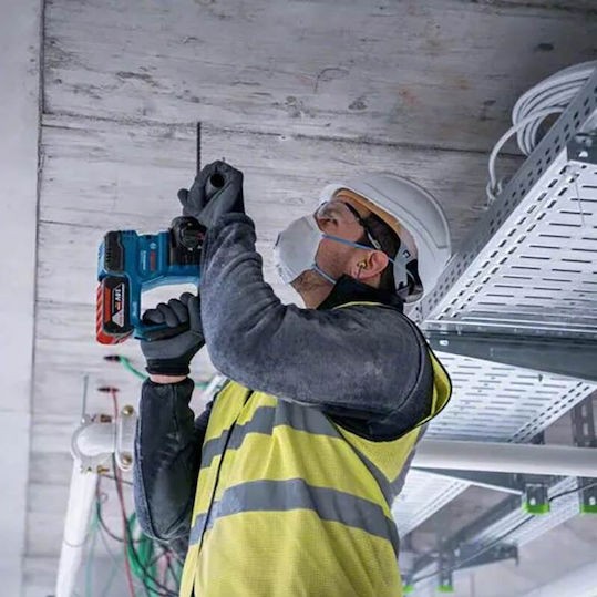 Bosch GBH 18V-22 Professional Κρουστικό Σκαπτικό Πιστολέτο Μπαταρίας 18V Solo με Υποδοχή SDS Plus