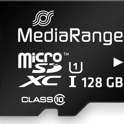 MediaRange MR945 microSDXC 128GB Class 10 U1 UHS-I