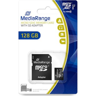 MediaRange MR945 microSDXC 128GB Class 10 U1 UHS-I