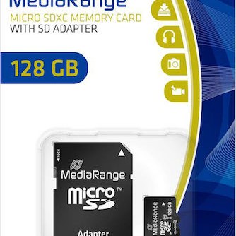 MediaRange MR945 microSDXC 128GB Class 10 U1 UHS-I