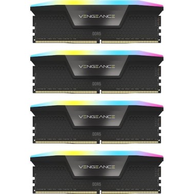 Corsair Vengeance RGB DDR5 96GB RAM με 4x24GB Modules και Ταχύτητα 6000 για Desktop