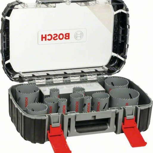 Bosch Σετ Ποτηροπρίονα με Διάμετρο από 20mm έως 76mm για Ξύλο και Μέταλλο