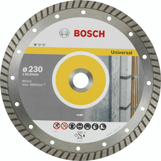 Bosch Standard Δίσκος Κοπής Δομικών Υλικών 230mm 2608602397