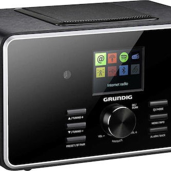 Grundig DTR 6000 Επιτραπέζιο Ραδιόφωνο Ρεύματος DAB+ με Bluetooth και USB Μαύρο