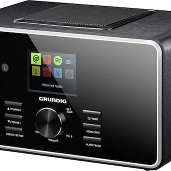 Grundig DTR 6000 Επιτραπέζιο Ραδιόφωνο Ρεύματος DAB+ με Bluetooth και USB Μαύρο