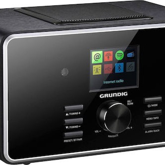 Grundig DTR 6000 Επιτραπέζιο Ραδιόφωνο Ρεύματος DAB+ με Bluetooth και USB Μαύρο
