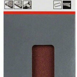 Bosch Φύλλο Λείανσης Παλμικού Τριβείου K120 με Τρύπες 93x186mm Σετ 10τμχ