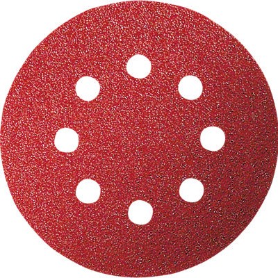 Bosch Φύλλο Λείανσης Έκκεντρου Τριβείου K120 με Τρύπες 125x125mm Σετ 5τμχ